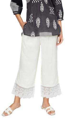 Max Women's Regular Pants (CTBT42094_Off White