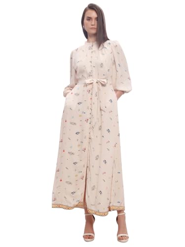 VERO MODA Women Fit and Flare Beige Dress