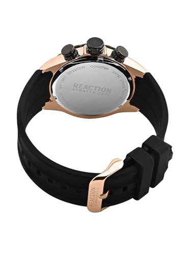 Kenneth Cole Reaction Chronograph Black Dial Watch for Men - KRWGO0070904