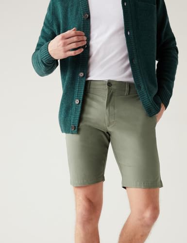Marks & Spencer Stretch Chino Shorts T175580MKHAKI (44)
