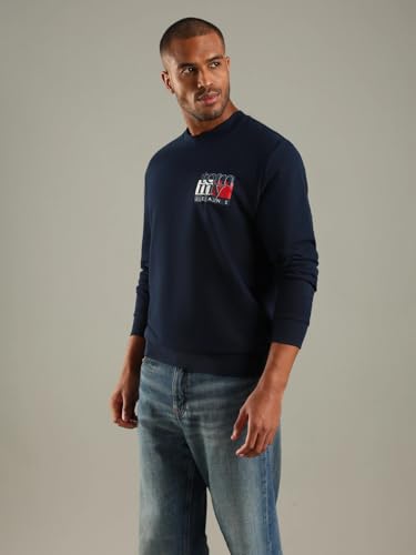 Tommy Hilfiger Logo Regular Fit Cotton Sweatshirt