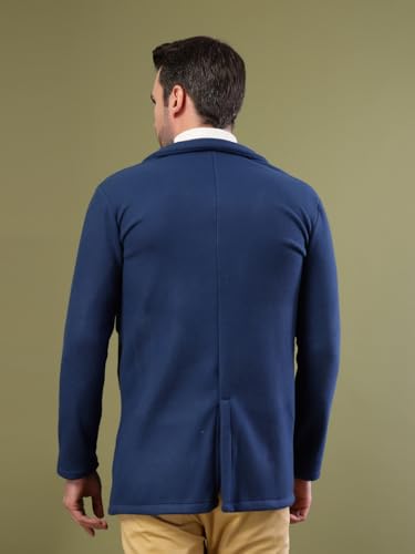 Rigo Cotton Polar Fleece Solid Overcoat for Men | Regular Fit Lapel Collar Long Jacket Overcoat | Winter Wear Men's Long Overcoat