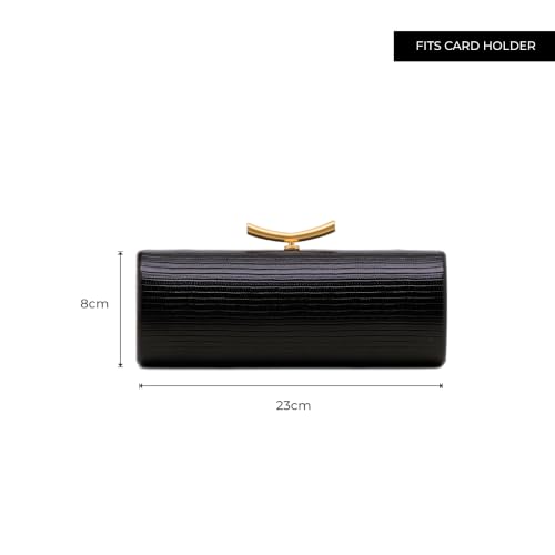 Miraggio Pearl Clutch With Detachable Crossbody Chain | Women Clutch | Gift Items For Women