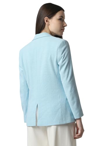 Van Heusen Women's Blazer (VWBZFRGHH54101_Blue