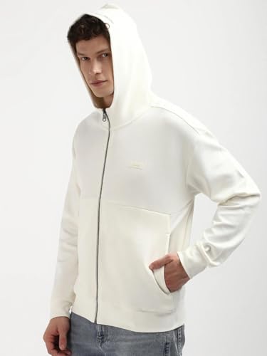 Calvin Klein Jeans Men's A-Line Coat (K10K112441YAH_Egret