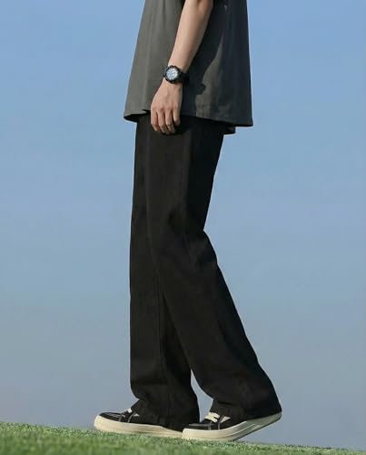 ODDMONKEY Jeans for Man || Boot Cut Jeans for Man || Boot Cut Pant for Men (JEANS-5-Black-Bootcut-36)