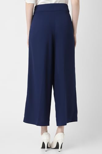 Van Heusen Women's Regular Casual Pants (VWTFFRGFS89822_Navy