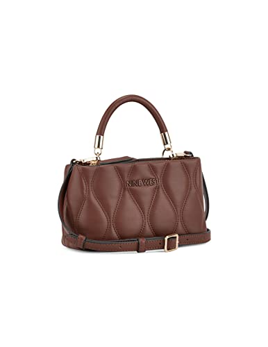 Nine West Aurelie Mini Satchel, Mahogany, Mahogany