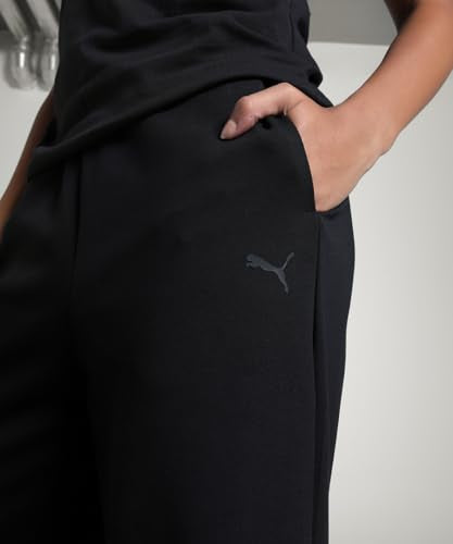Puma Women's Regular Knitted Pants (687005_Black