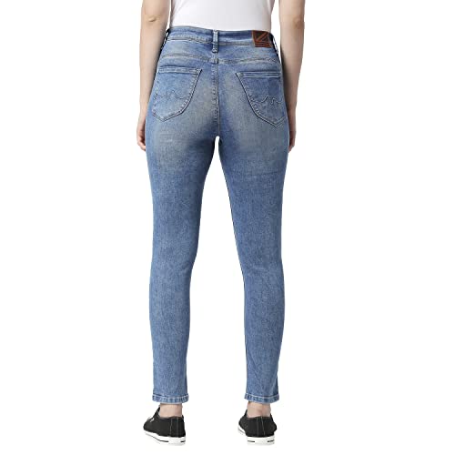 Pepe Jeans Women's High Rise Skinny Fit Jeans Light Used