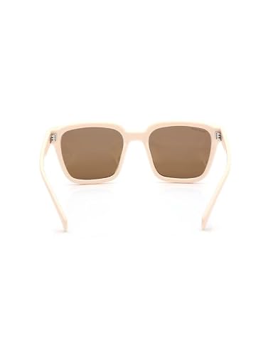 Fastrack Brown Square Plastic 100% UV Protected Sunglasses for Men and Women(P494BR4PV)