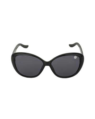 Carlton London Black toned with UV Protected Lens Rectangle Sunglass for Women