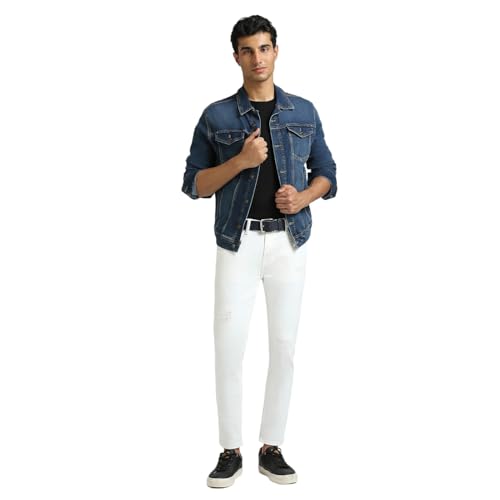 Pepe Jeans Men's Skinny Jeans (PM208133P578_White