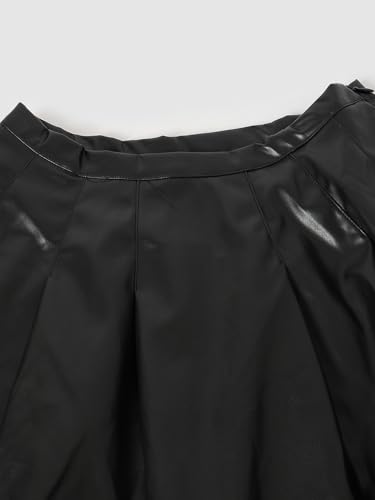 Max Polyester Western Skirt Black