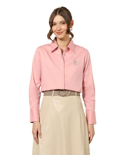 U.S. POLO ASSN. Women's Regular Fit Shirt (UWSS25SHT214