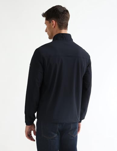 Arrow Sport Men's Solid Reversible Jacket (ASAKJK4701_Navy_M)