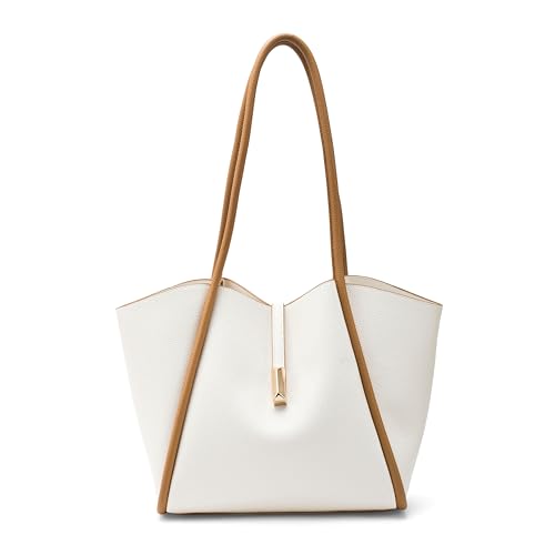 Lino Perros Avril Elegant Everyday Beige Tote bag