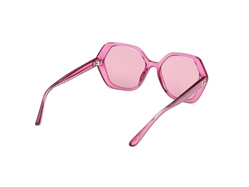 GUESS 100% UV protecetd | Medium | Full Rim | Hexagonal | Frame: Purple | Lens: Purple