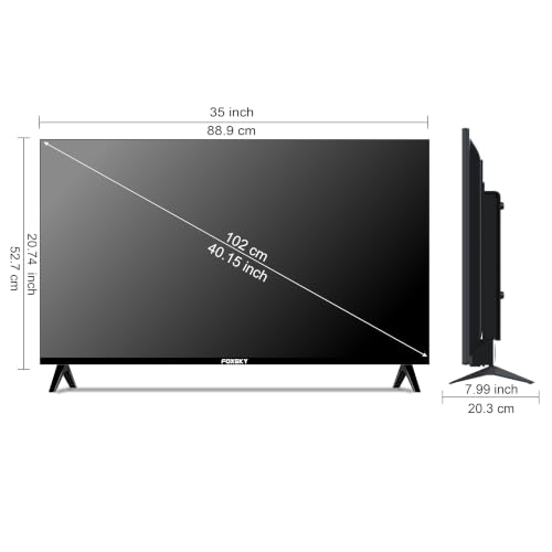 Foxsky 101.6 cm (40 inches) Full HD Smart QLED 40FS Google TV
