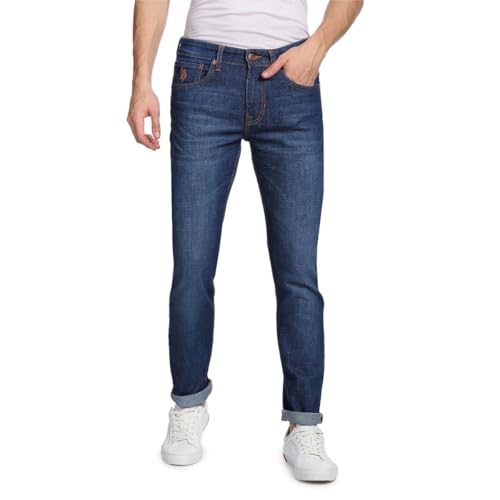 U.S. POLO ASSN. Brandon Slim Tapered Fit Jeans Blue