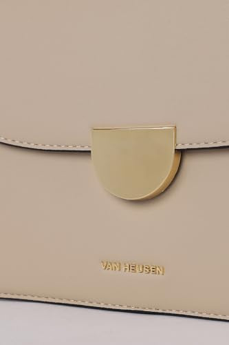 Van Heusen Vogue Women's Shoulder Bag | Classic Beige | Shoulder Purse For Ladies