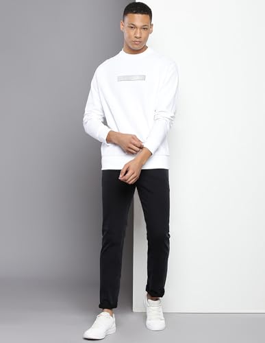 Calvin Klein Mens White Color Sweatshirt (XS)