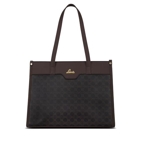 Lavie Women's Mono Nina Box Satchel Bag | Satchel Handbag for Work | Ladies Purse | Stylish Shoulder Bag | Gift for Women