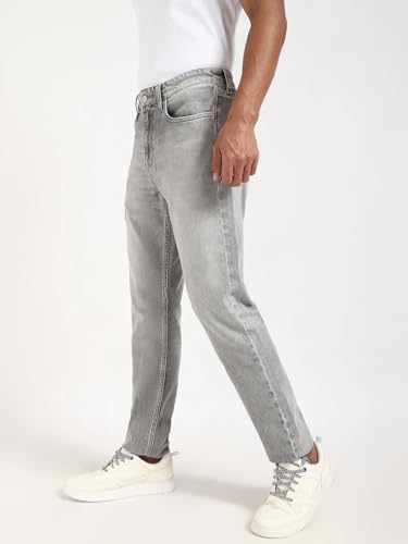 Calvin Klein Jeans Men's Slim Jeans (J3248331BZ_Light Grey