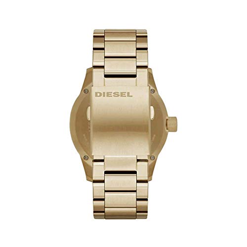 Diesel Men's Rasp DZ1761 Gold Stainless-Steel Japanese Quartz Fashion Watch