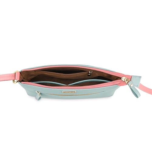 Fastrack Structured Sling Bag for Women, Girls and Ladies| with Quick Access Pocket | Made of Premium Faux Leather