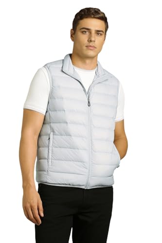 Louis Philippe_Mens_Casual_Light Grey_Jacket_LYJKGL10007217_3XL
