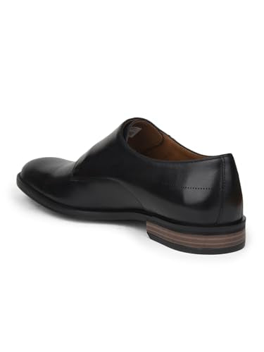 Hush Puppies Men's Expert PERF Slipon Black Leather Oxford (8546119)