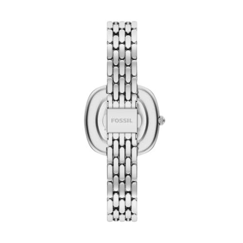 Fossil Genevive Silver Quartz Stainless Steel Watch ES5508