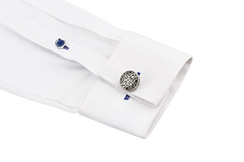 Knighthood Silver Engraving Exclusive Cufflinks for Men