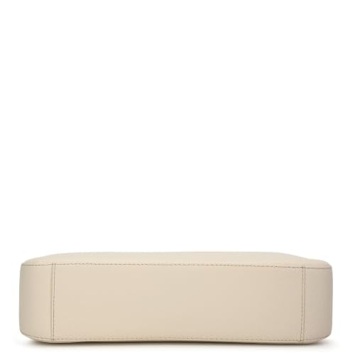 Da Milano Leather Shoulder Bag for Women - Marshmallow White (LB-00749A-OL)