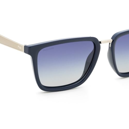 FILA Polarized Gradient 100% UV protected sunglasses | Unisex |Medium | Full Rim | Square