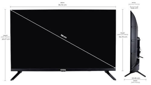 Onida 108 cm (43 inch) Nexg Series Full HD Smart LED Google TV 43FGF