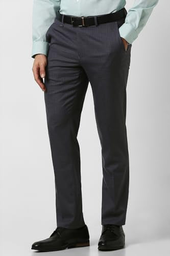 Van Heusen Men's Slim Work Utility Pants (VHTFFSLBP47957_Grey