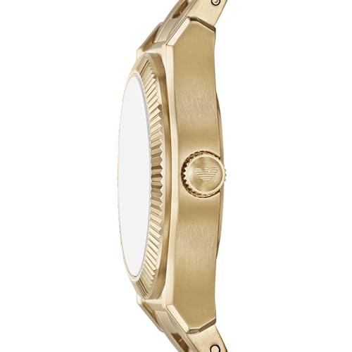 Emporio Armani Gold Quartz Stainless Steel Watch AR11700