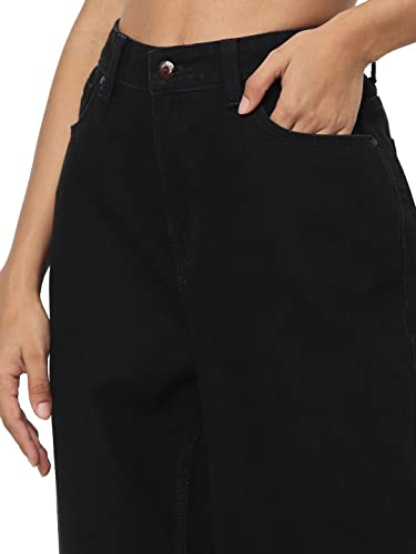 ONLY Straight Fit Jeans (15284384_Black Denim_29)