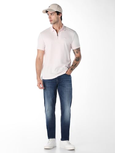 Jack & Jones Dark Blue Washed Glenn Slim Fit Jeans