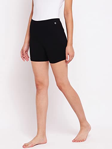 Enamor Women's Shorts (Black, L)