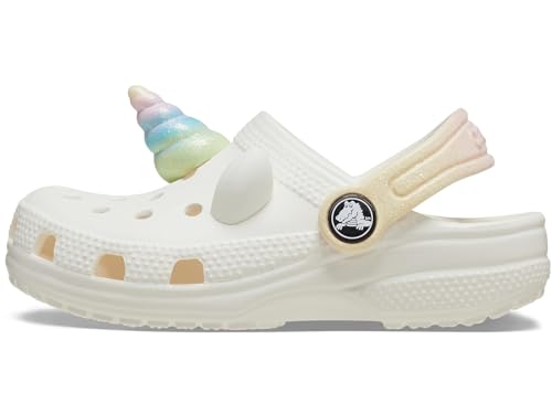 Crocs 209701-0WV-C7 Classic IAM Rainbow UnicornCgT Chk Chalk
