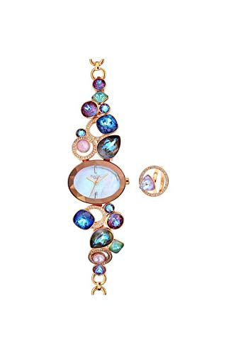 Titan Raga Moments Of Joy Mother of Pearl Dial Women Watch With Metal Strap-NS95126WM01F