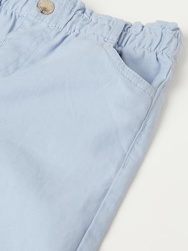 Max Girls Solid Mom Fit Jeans (Blue_6-8 Y)