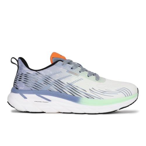 Woodland Men White/Blue Sneakers | Casual Shoes for Men, Outdoor Shoes, Comfortable Footwear, lace up Shoes, Durable Shoes