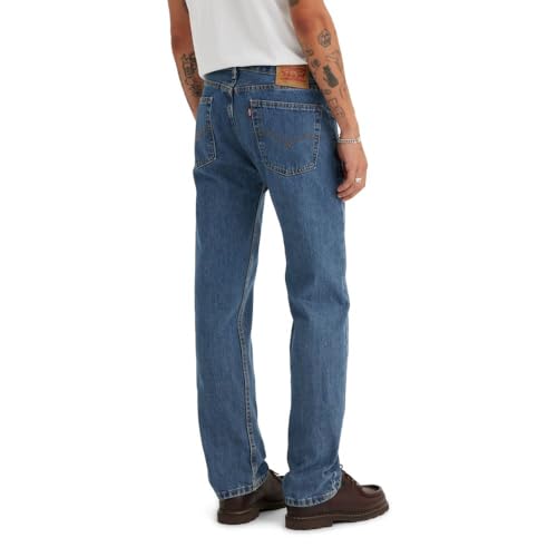 Levi's Men's 505 Regular Fit Jean, Medium Stonewash, 29x30