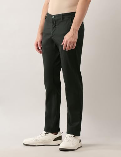 Arrow Sports Mens Olive Pants_ASAETRO2959_30