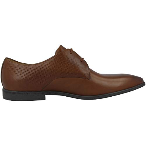 Clarks Men's Bampton Walk British Tan Lea Leather Formal Shoes-8 UK (261354217)