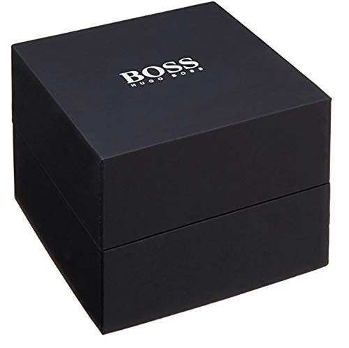 Hugo Boss Stainless Steel Montre Integrity Analog Black Dial Men Watch-1513813, Black Band
